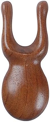 OULIGET Wooden Trigger Point Massage Tool,Spider Shape 5 Legs Massager,Scalp Massager Scraping Tool for Back,Neck,Shoulder and More