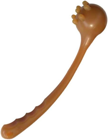 Healifty Fitness Massage Hammer Manual Back Massager for Neck Shoulder and Back Portable Body Massage Tool with Non-Slip Handle 10.62 in Rod for Self and Stress Relief