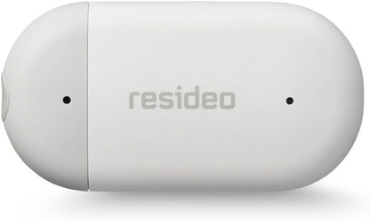Resideo CHW3610W8001 WiFi Water Leak Detector For Home, Smart Water Sensor Alarm and Freeze Detector, Water Detector Alarm for Basement, Bathroom, and Under Sink