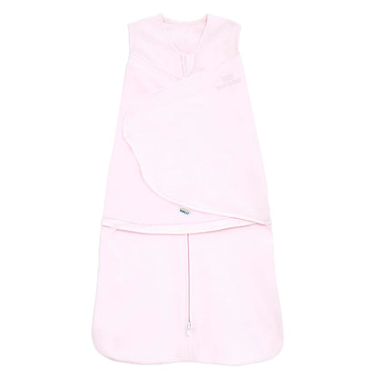 HALO 100% Cotton Sleepsack Swaddle, 3-Way Adjustable Wearable Blanket, TOG 1.5, Pink Floral, Newborn, 0-3 Months - Colors B