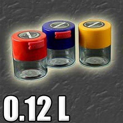 Minivac - 10g to 30 grams Airtight Multi-Use Vacuum Seal Portable Storage Container for Dry Goods, Food, and Herbs - Green Clear