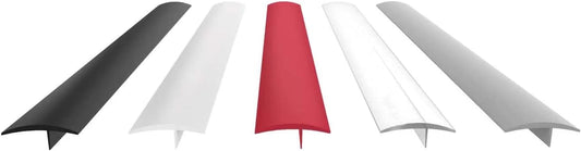 Gap Stopper® Pro - 21" Gray, Professional Grade, FDA Heavy 8.6 oz Silicone, Set of 2, Covers Gap between Stove & Countertops