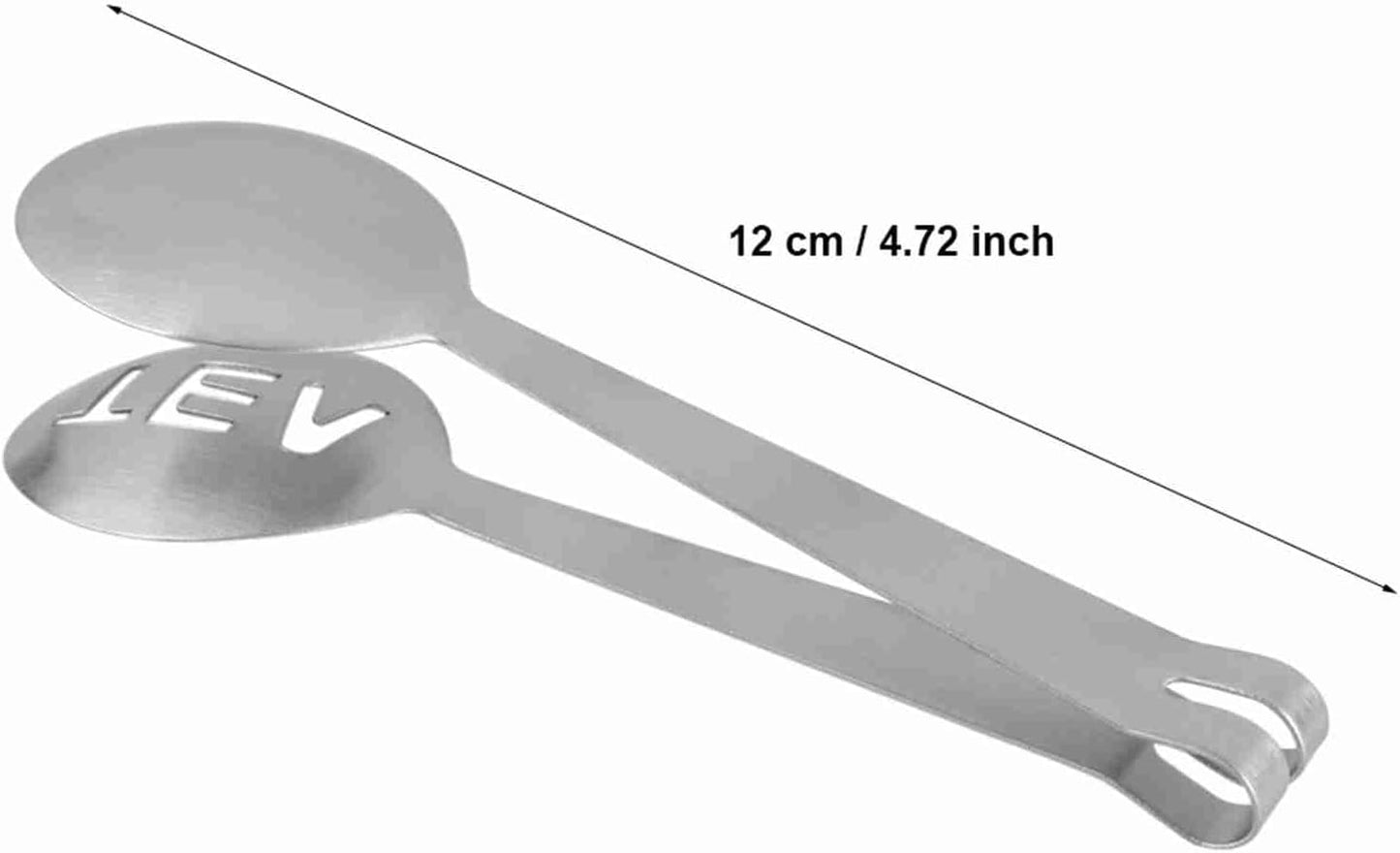 1 Pcs Stainless Steel Tea Bag Tongs, Round Tea Bag Squeezer, Tongs Strainer Gripper Picker, Herb Grip, for Gripping Ice Cubes, for Kitchen
