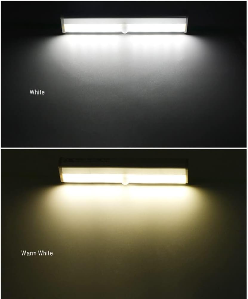 2PCS Closet Lights,LED Motion Sensor Trunk Light Truck Bed Cargo LED Light Night Light Bar Motorhome Led Light Strip with Adhesive Magnetic for Car RV,White Light