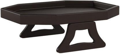 Sofa Arm Clip Table, Armrest Tray Table, Drinks/Remote Control/Snacks Holder … (Platic, Brown)