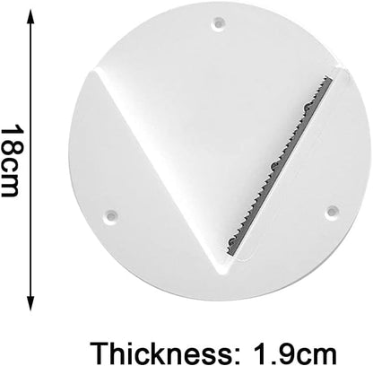 Jar Opener,Undermount Lid Gripper Tool Easily Grip and Unscrew Multi-Sized Jars, Bottles and Containers - Perfect for Seniors & Weak or Arthritic Hands