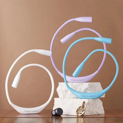 Lumos Knitting Light, Crafter Light Around Neck for Knitters and Crocheters, 3 Colors & Adjustable Brightness. Portable, Wearable, Rechargeable&Long Lasting (White)