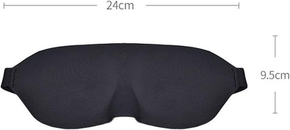 2 Pcs Sleep Goggles - 3D Contoured Blackout Eye Masks for Men & Women, Ultra-Light Travel Goggles for Side Sleepers, Home & Airplane Use
