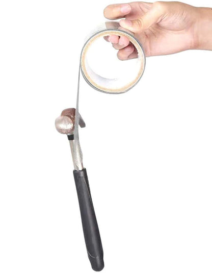 ACEBON Window Screen Repair Kit - 2"x80' Tape for Tears & Holes, Strong Adhesive Black Fiberglass Mesh