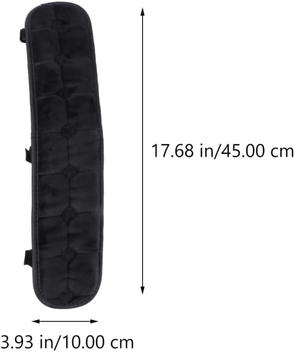 PRETYZOOM Armrest Pads Crystal Velvet 17.68 X 3.93 X 0.39 1 Pair