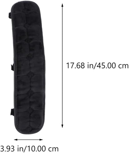 PRETYZOOM Armrest Pads Crystal Velvet 17.68 X 3.93 X 0.39 1 Pair