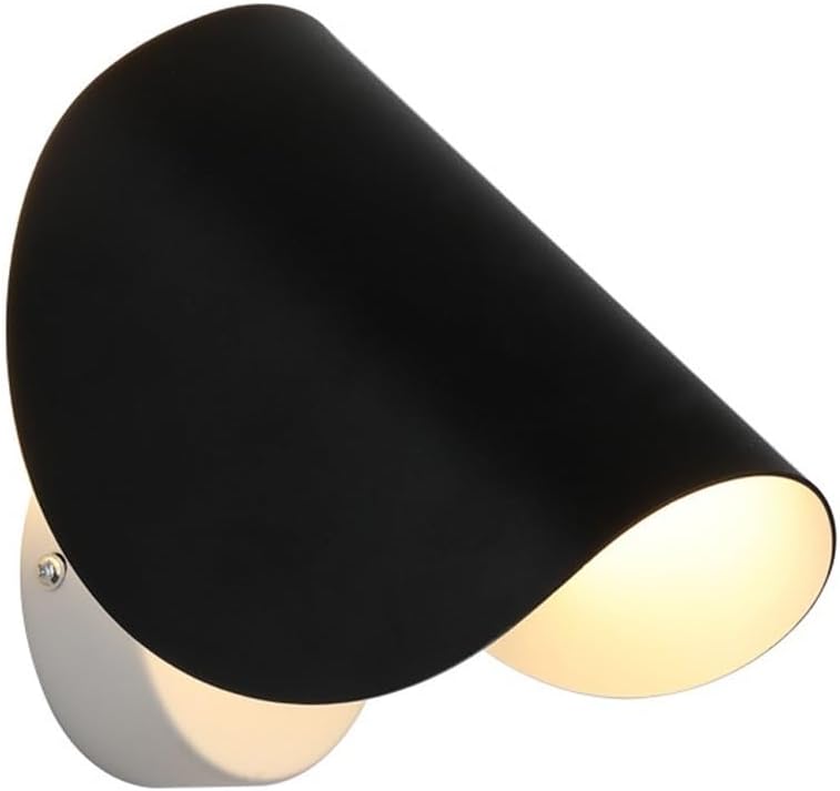 Modern Metal Vanity Wall Mount Light Fixtures Creative Rotatable Hallway Wall Lamps & Sconces G4 Warm Light Mirror Bedroom Wall Sconces for Bedroom Bedside Headboard Living Room T-155(Bianco)