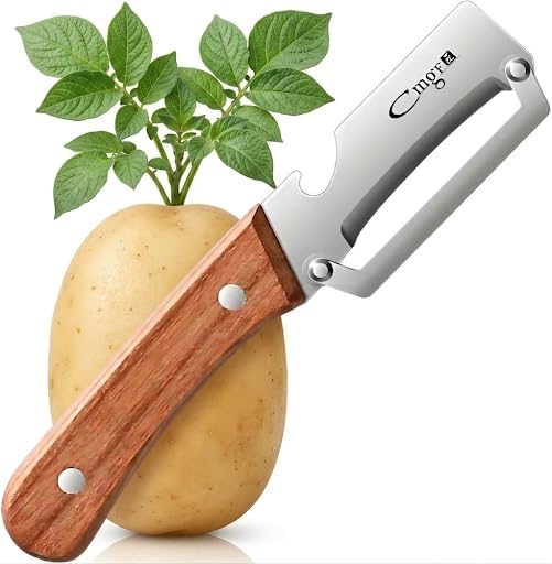 Vegetable Peeler,Effortless Peeling,Veggie Potato Fruit Peelers for Kitchen | Multifunctional Sharp Stainless Steel Blade Zero Flex Snag Peelers for Apple Carrot Cucumber Pumpkin Papaya Cheese Cabbage