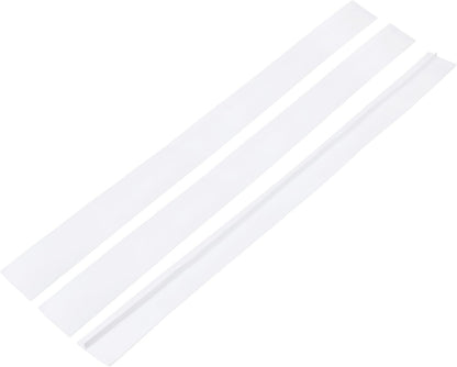 PATIKIL 25 Inch Silicone Stove Gap Covers, 3 Pcs Heat Resistant Kitchen Stove Gap Fillers for Ovens Stovetop Counter Washer Dryer, Gray