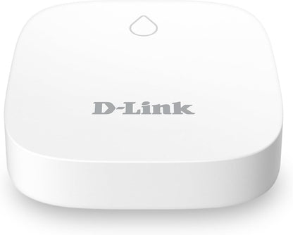 D-Link Next-Gen WiFi Water Leak Detector Starter Kit with 2 sensors—Loud 100 dB Sound Alarm—App Alert—LED Strobe Light—No Hub Required—Works with Google—1000ft Ultra-Long Range—Expandable (SW-A11KT)
