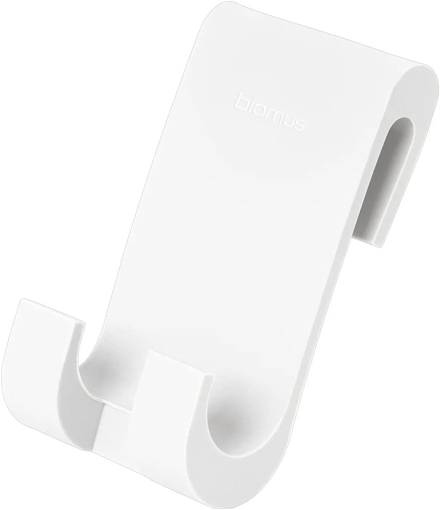 blomus VIPO 69202 Shower Squeegee with Holder, 24 cm Wide, Silicone Squeegee for Shower, Bathroom, Window Squeegee, Windscreen Squeegee, Micro Chip