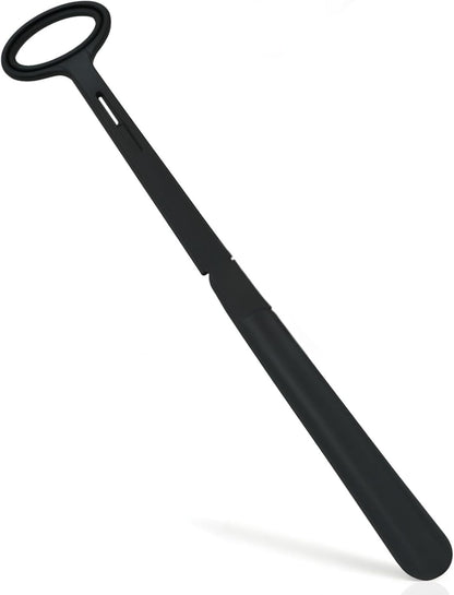 Vive Long Shoehorn for Seniors with Handle 23" | Sock Remover, Long Handled for Men & Women, Boot Shoe Helper and Sock Aid, Extra Reach, Patent-Pending Foldable