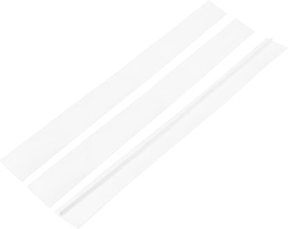 PATIKIL 25 Inch Silicone Stove Gap Covers, 3 Pcs Heat Resistant Kitchen Stove Gap Fillers for Ovens Stovetop Counter Washer Dryer, Gray