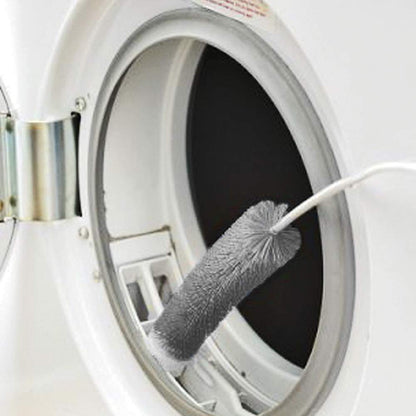 Unger 30” Dryer and Vent Brush, Lint Catcher for Household Cleaning, Trapping Laundry Room Tool, Easy to Clean Bristles, Flexible Gadget with Scratch Free Protection