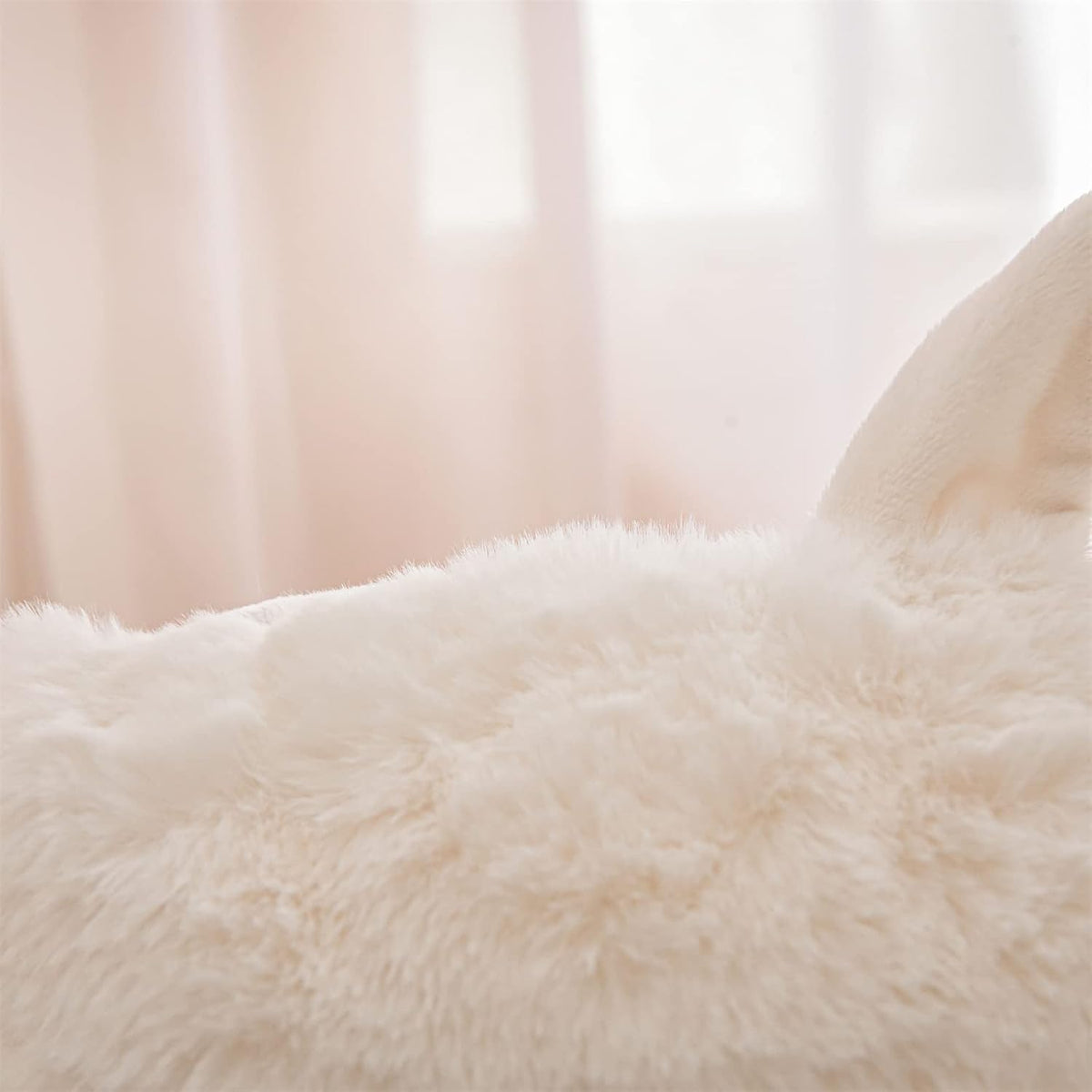 A Nice Night Ivory Reading Pillow, 18.5" Bed Wedge Pillows with Arms