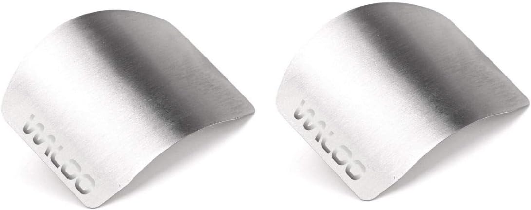 WALOO Stainless Steel Finger Guard for Cutting, Knife Protector