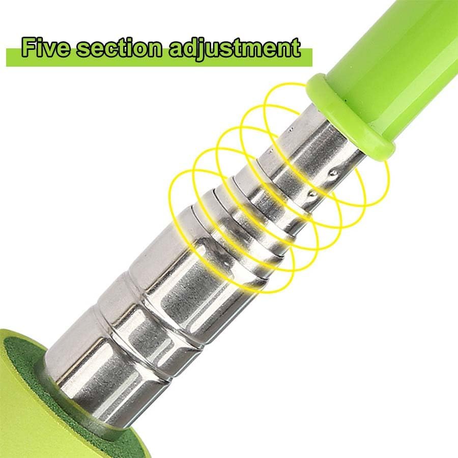 Shoe Horn Retractable Stainless Steel Long-Handle Foldable Shoe Puller for Seniors Extended Travel Pregnant Women 1 Pack