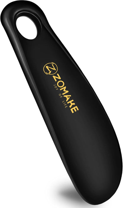 ZOMAKE Plastic Shoe Horn for Kids Men Women,Travel Small ShoeHorn Size,Portable Shoe Spoon Boot Horn Helper 7.3"