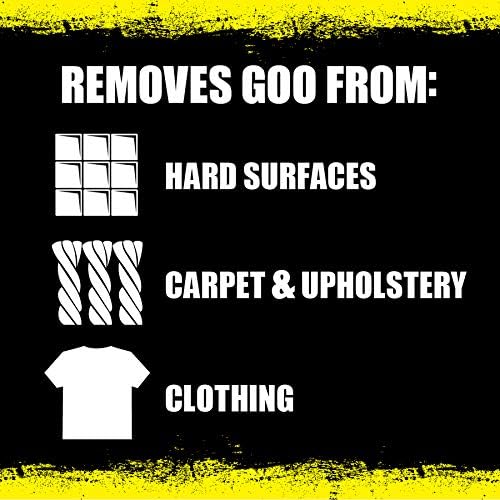 Goo Gone Spray Adhesive Remover Gel, 6 Pack, Removes Glue, Stickers, Tape Residue, Grease, Gum & Wax, Adhesive Spray with Citrus Cleaning Power for Hard Surfaces, Carpets & Fabrics