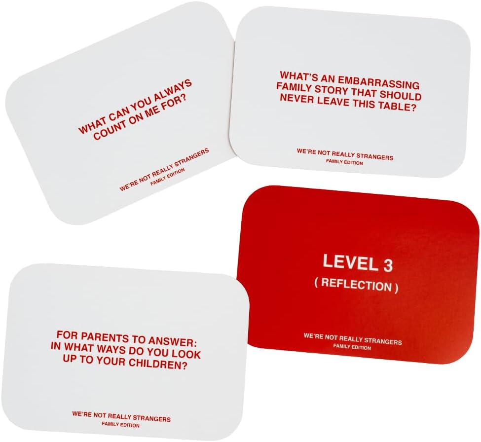 WE'RE NOT REALLY STRANGERS Self-Love Edition Card Game for Teens and Adults