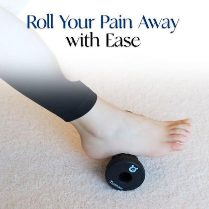 Tumaz Foot Roller & Massage Ball 3-in-1 Set | Foot Roller, Spiky & Lacrosse Balls | Ergonomic Design | Deep Tissue Massage | Foot Relaxation & Recovery