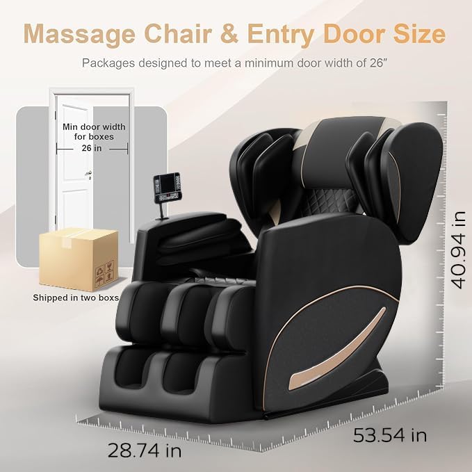 2026 Massage Chair for Full Body 4D Zero Gravity