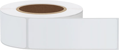 Hybsk Blank Removable Freezer Labels Easy Peel Off - Frozen Storage Labels for Food Containers Jars Pantry Organization that Leave No Sticky Residue After Use (1x3 inch)