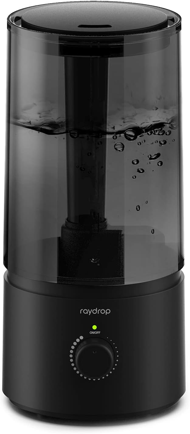 raydrop 1.7L Cool Mist Humidifier for Bedroom Nightstand