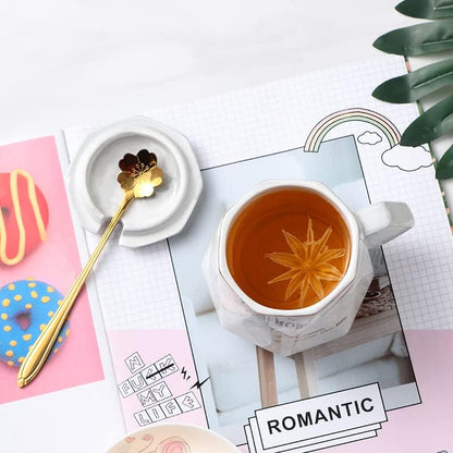 Coffee Warmer for Desk with Mug Set. Birthday Gifts Graduation Gifts for Woman. Coffee Cup Warmer with Automatic Shut Off, Heated Coffee Mug. Drink Warmer for Cocoa, Tea, Milk (Pink)