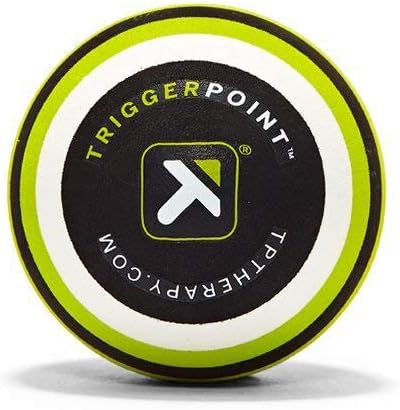 Trigger Point 2.5" Massage Ball: Green/Black/Whit