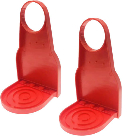 2 Pack Laundry Detergent Cup Holder, Detergent Drip Catcher Drip Tray Catcher No More Mess or Leaks and Drips for Laundry Room - White