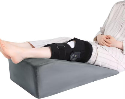 ROYALAY Leg Elevation Pillows for After Surgery, Knee Surgery Recovery Equipment with Handle, Leg Lifter Blood Circulation, Knee Replacement Recovery Aids for Hip Foot Ankle, Single