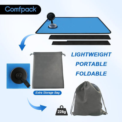XL Ice Pack for Injuries Reusable, 21.7 x 13 Flexible Hot Cold Pack with 3 Straps for Maximum Back and Full Body, Adjustable Cold Pack Wrap for Swelling, Bruises, Muscle Pain, Inflammation