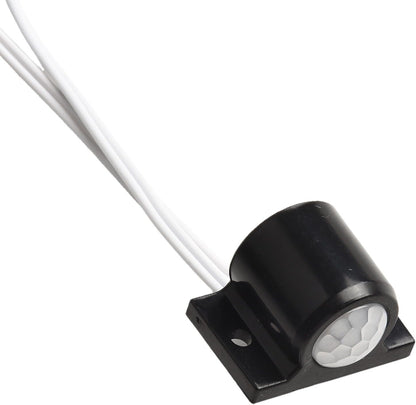 Infrared Motion Sensor Switch for 12V Light Strip, Auto On/Off for Stair, Corridor and Attic Lighting (Black)