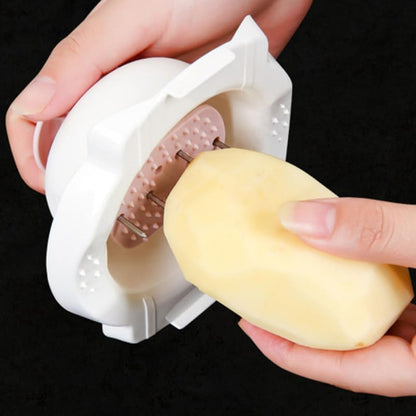 Unomor 2pcs Anti-cut Plastic Hand Guards for Kitchen Use Finger Protectors for Chopping Slicing and Grating Cooking Tool for Vegetables Fruits and Cheese
