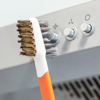 Alipis 3 Pack Gas Stove Cleaner Brush Double Ended Stovetop Cleaning Brush for Gas Burners Wire for Cleaning Pots Range Hood Sink Kitchen Countertops Home Restaurant Use