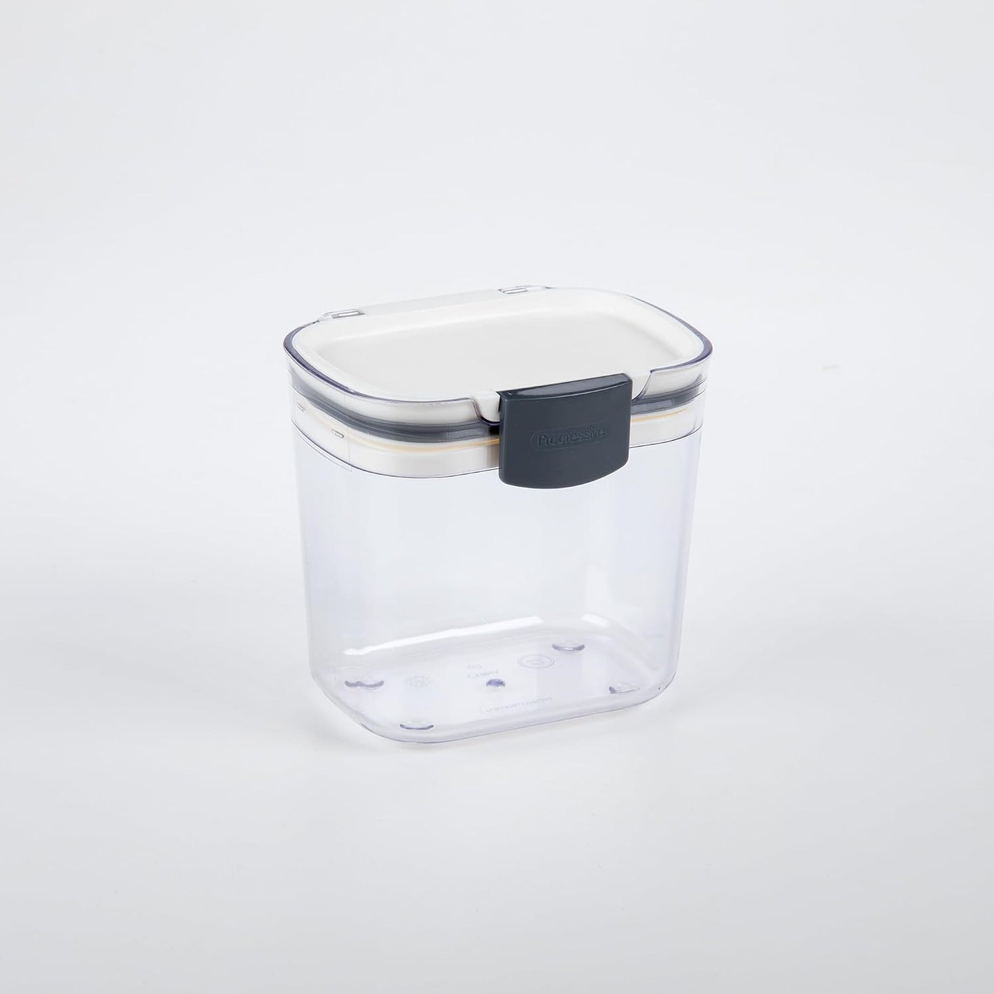 ProKeeper Mini Spice & Herb Storage Container – 1.5 Cups, Airtight, Clear Plastic for Baking Soda, Powder, and Snacks | Includes Removable Leveler and Sliding Dusting Screen, Ideal for Spices, Herbs, or Small Snacks, BPA-Free and Dishwasher Safe