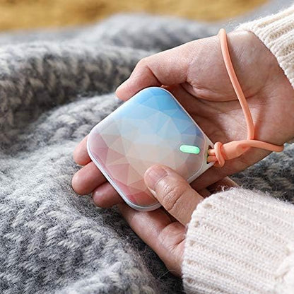 Rechargeable Hand Warmer Electronic Portable Hand Warmer (Fast Warming Up, Double-Sided Warming, Reusable)