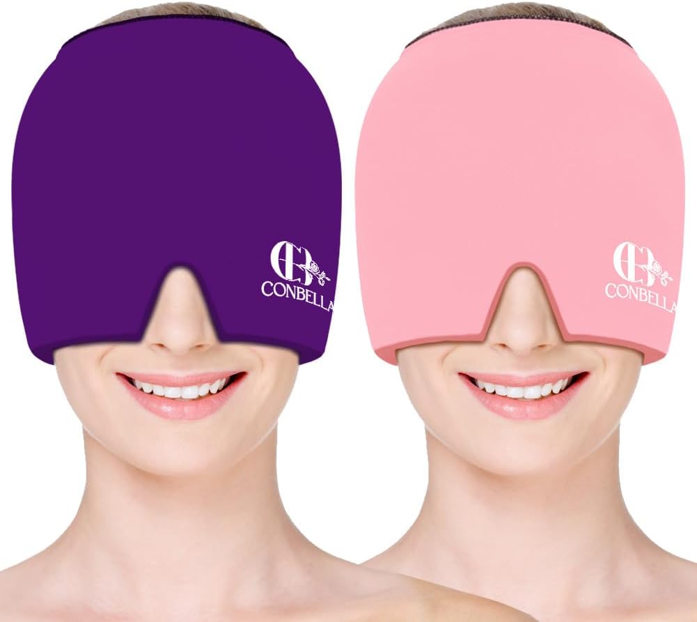Migraine Relief Cap, Soothing Headache Ice Face Mask Products