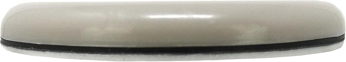 Shepherd SlideGlide 2-1/8" Square Adhesive Furniture Sliders for Carpet, Heavy-Duty Protective Furniture Moving Pads with Self-Adhesive or Screw-On Application, Set of 4, Beige