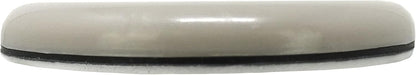 Shepherd SlideGlide 2-1/8" Square Adhesive Furniture Sliders for Carpet, Heavy-Duty Protective Furniture Moving Pads with Self-Adhesive or Screw-On Application, Set of 4, Beige