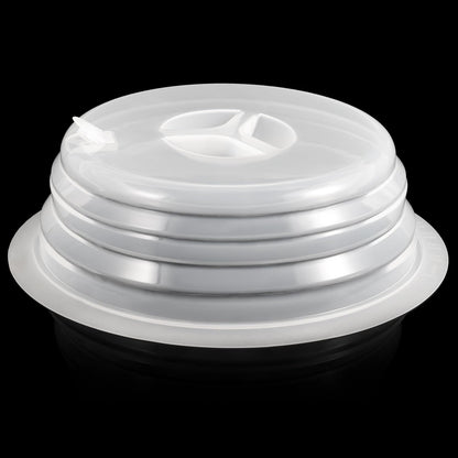 Kichwit Collapsible Silicone Microwave Plate Cover Splatter Guard