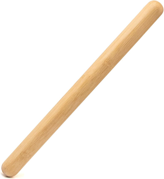 Bamboo Massage Stick - Body Shaping Roller, Guasha Massage Tool for Relaxing Muscles