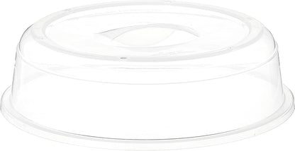 Nordic Ware BPA-free and Melamine Free Plastic Splatter Microwave Cover, 10-Inch (Set of 2), Clear