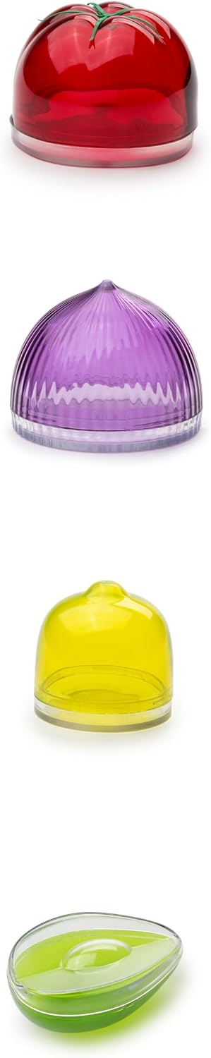 Tulz Lemon Save-A-Half, Set of 4, for Tomato, Onion, Lemon, Avocado
